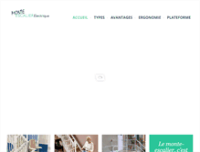 Tablet Screenshot of monte-escalier-electrique.org